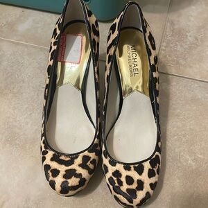 Michael Kory’s cheetah pumps